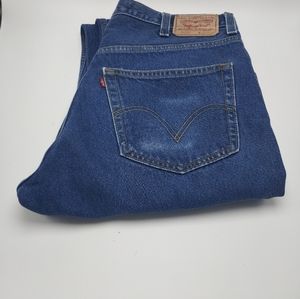 Mens Levis 505 Jeans Distressed Regular 38x29